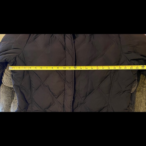 Lands End Chocolate Brown Down Jacket - Size XL - Picture 6 of 6